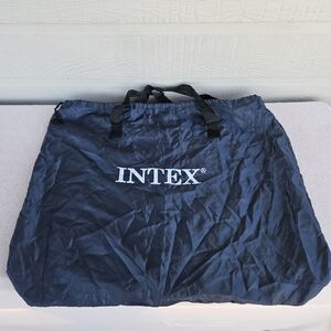 Intex Air Mattress Drawstring Replacement Storage Black Blue Handles 28" x 25"